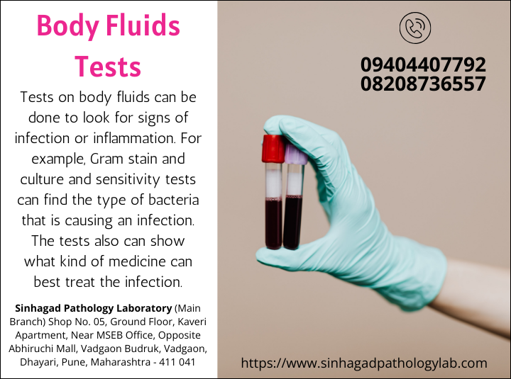 BODY FLUIDS TESTS